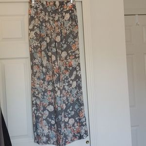 BCBGeneration Floral Palazzo Pants